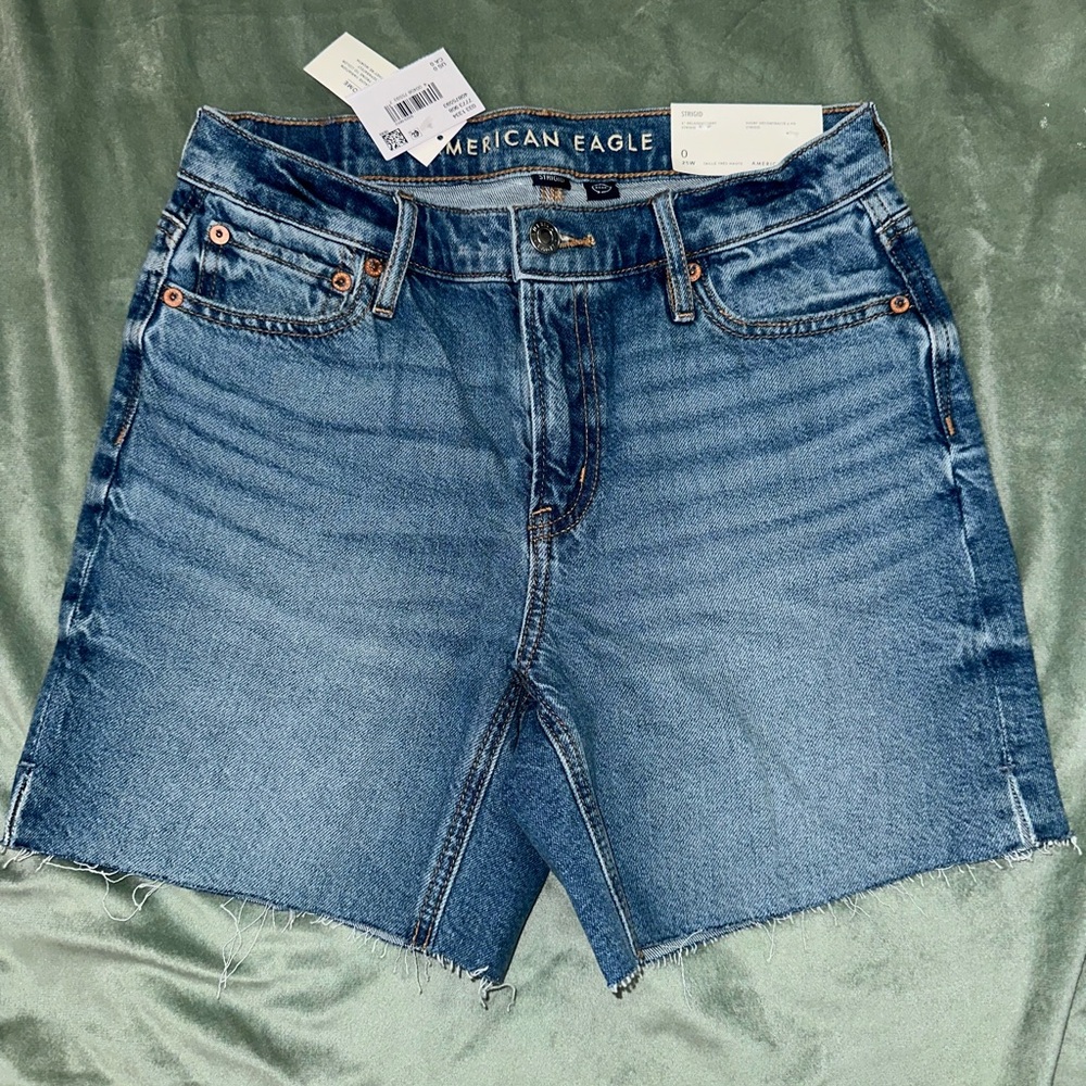 American Eagle Strigid Jean Shorts